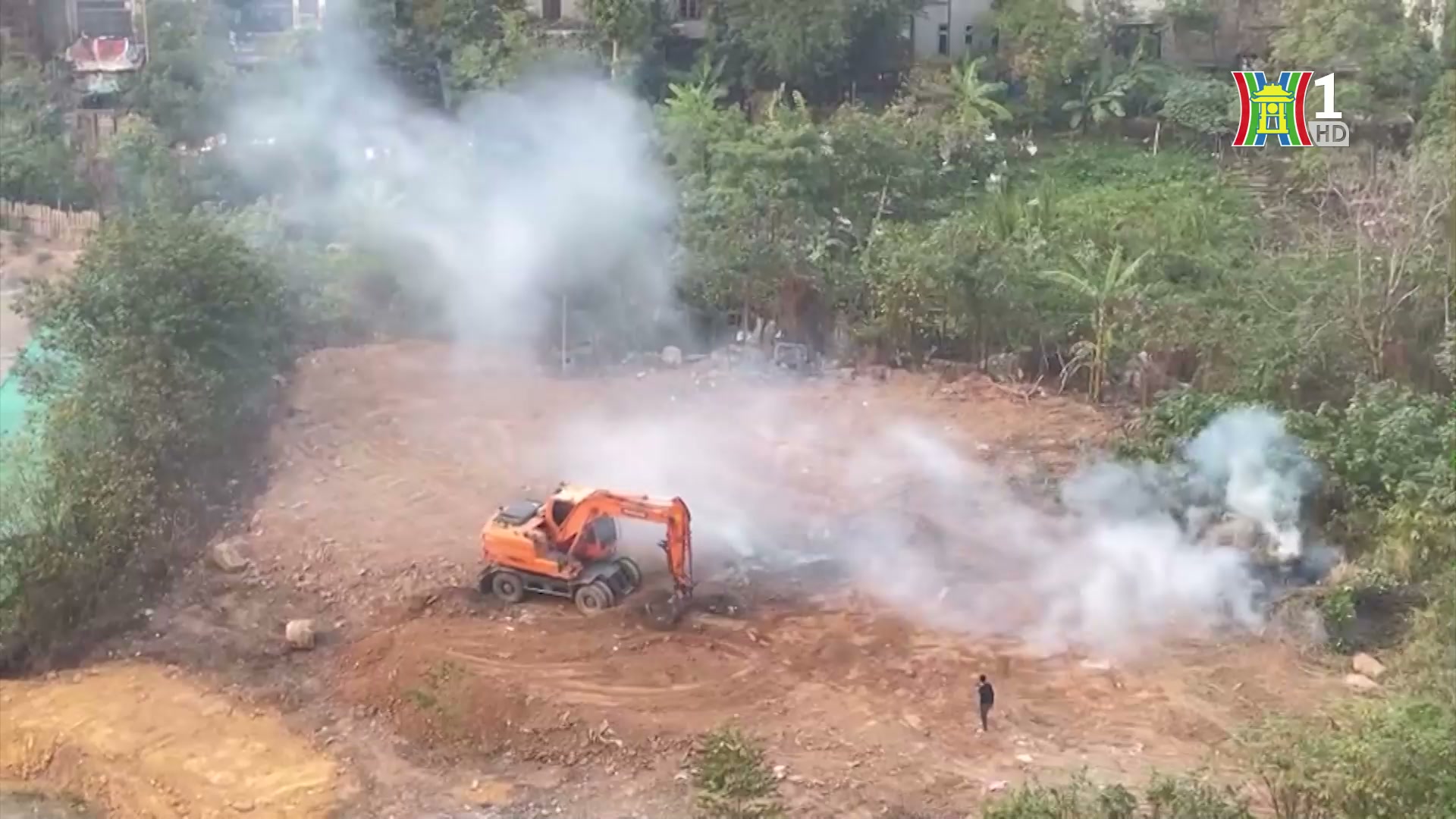 Đốt rác tại phường Trung Văn gây ô nhiễm môi trường 